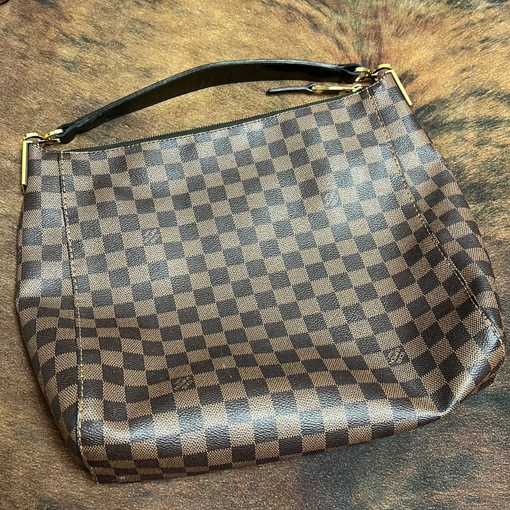 Louis Vuitton Damier Ebene Portobello MM Bag
